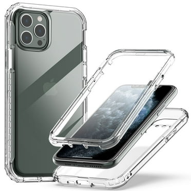 AICase For iPhone 11/iPhone 11 Pro Max/iPhone 11 Pro Full Heavy Duty Protective Shockproof Clear Case Cover Built-in Screen Protector