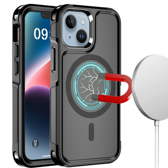 AICase For iPhone 14 Case Mag-Safe Shockproof Heavy Duty Rugged Magnetic Protective Cover