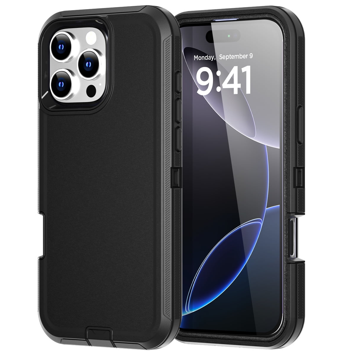 AICase For iPhone 16 Pro Max 16 Plus 16 Case Heavy Duty Shockproof 3-Layer  Cover - Walmart.com