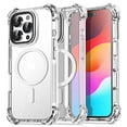 thumbnail image 1 of AICase For iPhone 16 Pro Max Magnetic Shockproof Heavy Duty Case Rugged Clear Protective Phone Cover, 1 of 12