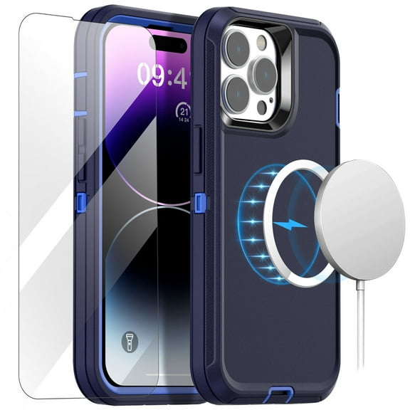 AICase Heavy Duty Rugged iPhone 14 Pro Max Case - Shockproof Hard Protective Cover for Extreme Protection!