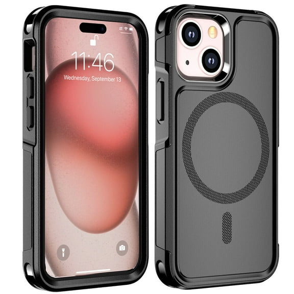 AICase MagSafe Case For iPhone 15 Pro Max/ iPhone 15 / 15 Plus /15 /14 Pro Max /14/14 Pro /13 Pro Max /13 Shockproof Heavy Duty Rugged Magnetic Cover