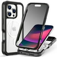 thumbnail image 1 of AICase MagSafe Case For iPhone 16 Pro Max(6.9inch) Shockproof Built-in Glass Screen Protector Cover Anti-Peeping, 1 of 15