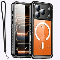 AICase Magnetic for iPhone 17 Pro Max Case Waterproof, Built in Screen Protector & Camera Protection, [Compatible with MagSafe] Full Body Dustproof Heavy Duty Rugged Phone Case