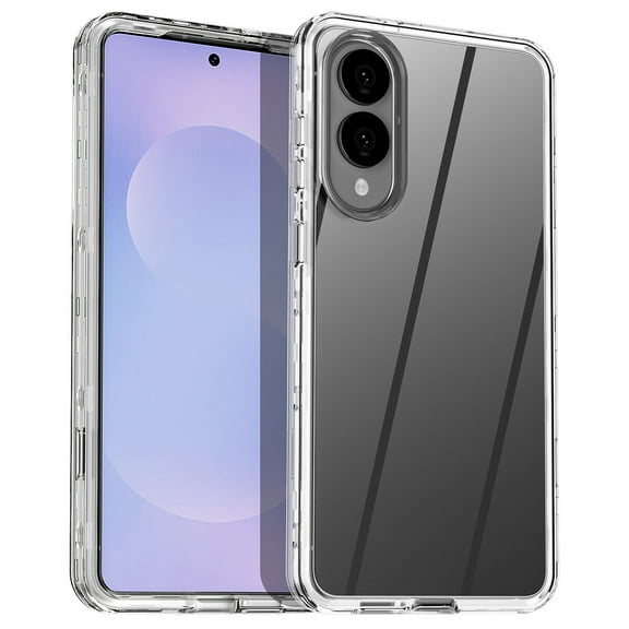 AICase for Samsung Galaxy S25 Edge Clear Case(6.7"),Heavy Duty Drop Protection Full Body Rugged Shockproof/Dust Proof 3-Layer Military Protective Tough Durable Cover for Galaxy S25 Edge 2025