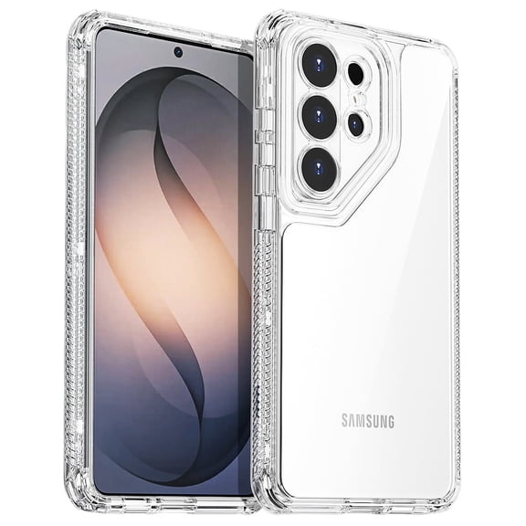AICase for Samsung Galaxy S26 Ultra Case Clear 3 in 1 Heavy Duty Drop Protection Full Body Rugged Shockproof/Dust Proof 3-Layer Military Protective Tough Durable Cover,Transparent