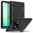 thumbnail image 1 of AICase Silicone PC Case for Samsung Galaxy Tab A9+ Plus SM-X210 / SM-X216  / SM-X218 , Heavy Duty Protection Military Grade Shockproof Rugged Non-Slip Tablet Cover for Kids Adjustable Kickstand, 1 of 6