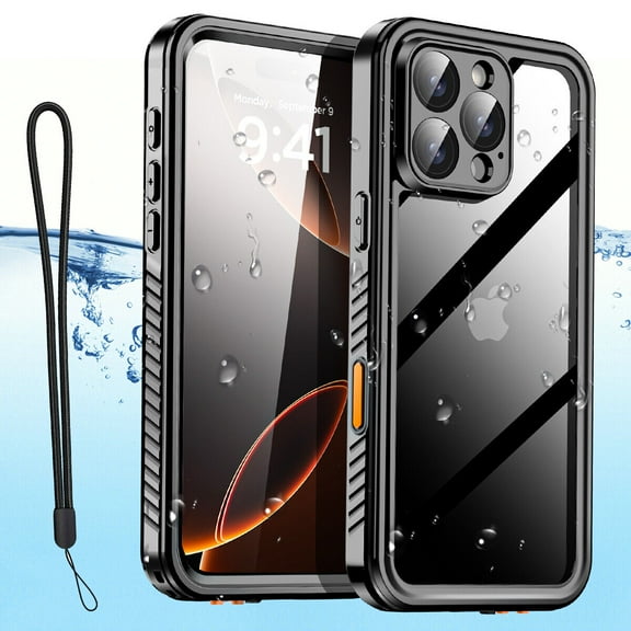 AICase Waterproof Case For iPhone 16 case,For iPhone 16 Pro Max case,iPhone 16 Plus case ,iPhone 16 Pro Case Shockproof Case Waterproof Heavy Duty Full Cover Built-in Screen Protector