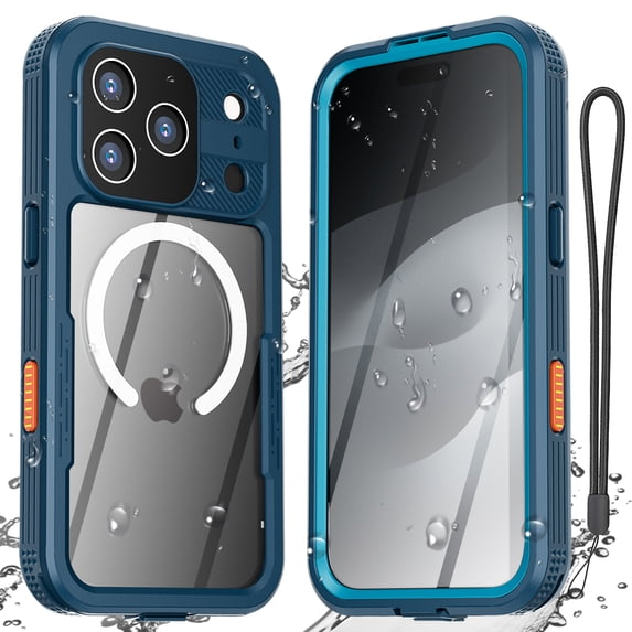 AICase Waterproof Case For iPhone 17 Pro Max iPhone Air iPhone 17 Pro iPhone 17 Shockproof Full Screen Cover Built-in Lens & Screen Protector Full Heavy Duty Protection Shockproof Dustproof