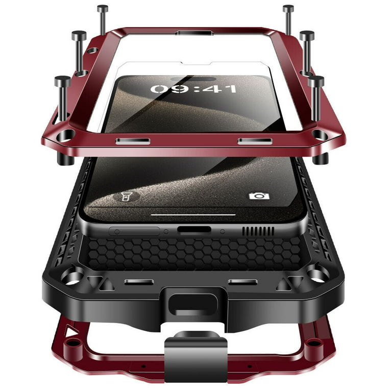 AICase For iPhone 15 Pro Max Case 360 Full Body Protective
