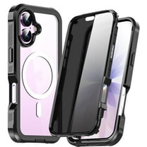 AICase for iPhone 17 Pro Max Case Compatible with MagSafe, Built-in Privacy Screen Protector Shockproof Case , Anti-Spy Full Body Shockproof Clear Phone Case  for iPhone 17 Pro Case iPhone 17