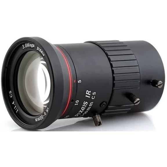 AIDA Imaging HD Varifocal 5.0-50mm Manual Iris CS Mount Lens