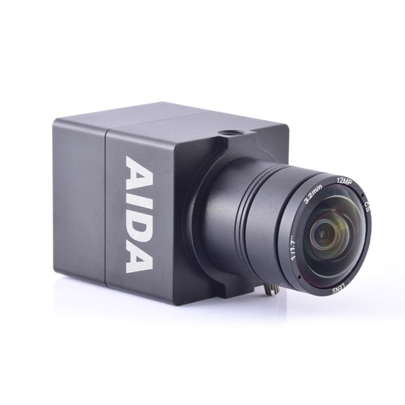 AIDA UHD-100A Micro 4K Ultra HD HDMI 1.4 Professional POV Camera with TRS Stereo Audio Input, Multi HD Format