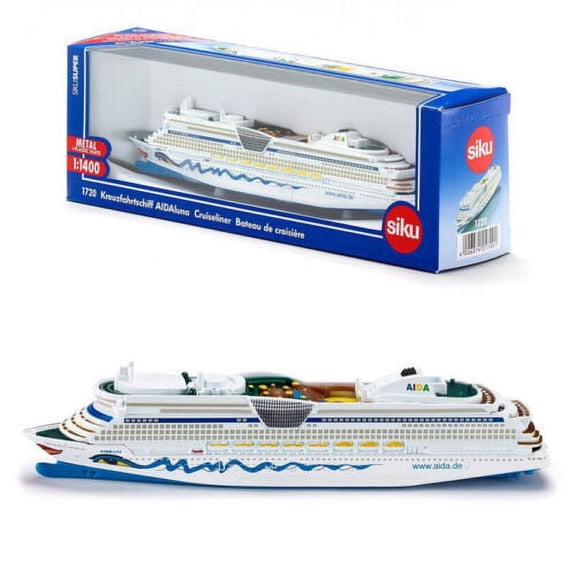 AIDA Model Ship For Cruise CM 18 1:1400 vehicles road For collection Siku1720
