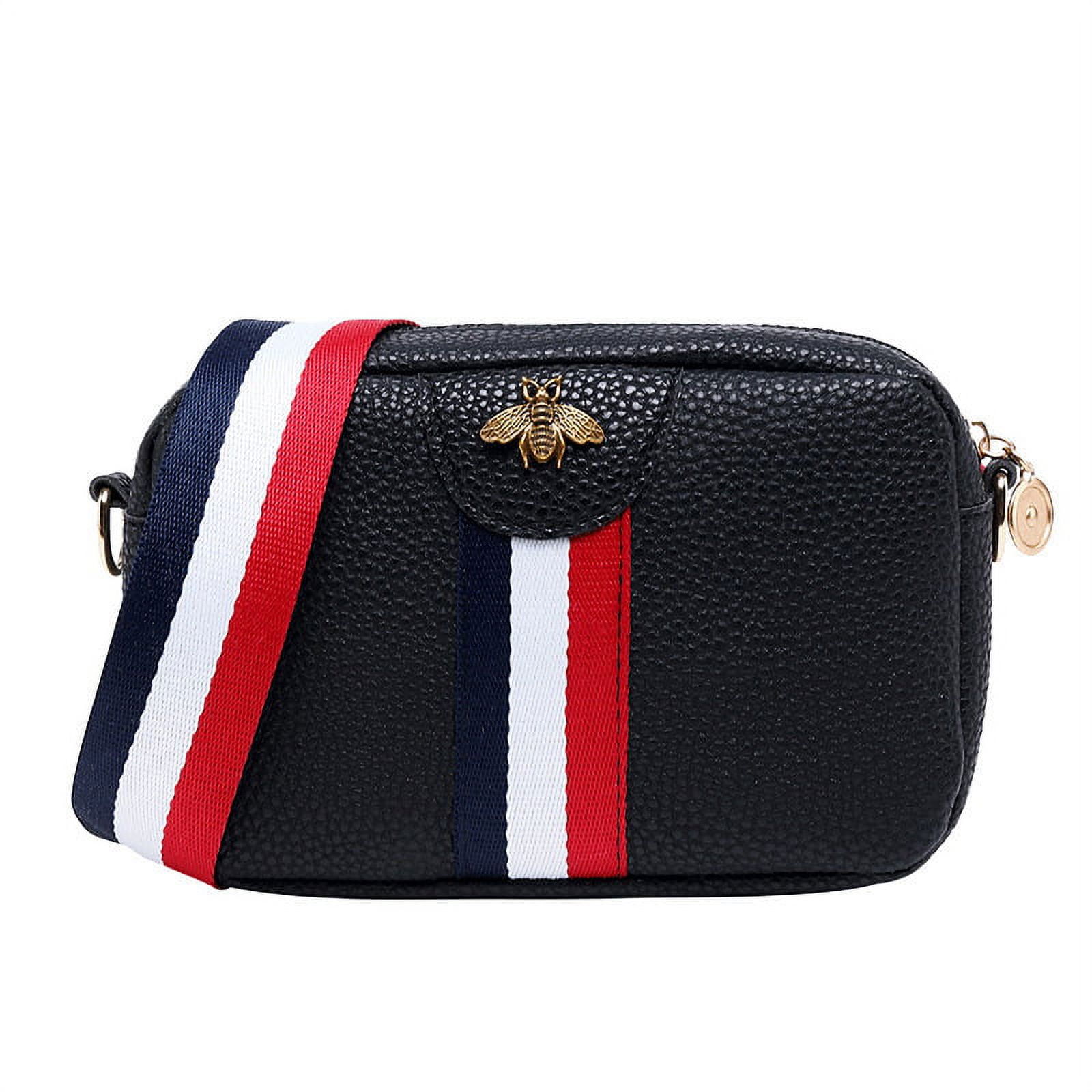 Beatfull Designer Chain Shoulder Purse For Women - Soft Leather Quilted Clutch, Crossbody Bag With Magnetic Snap (Bright Silver, Large)