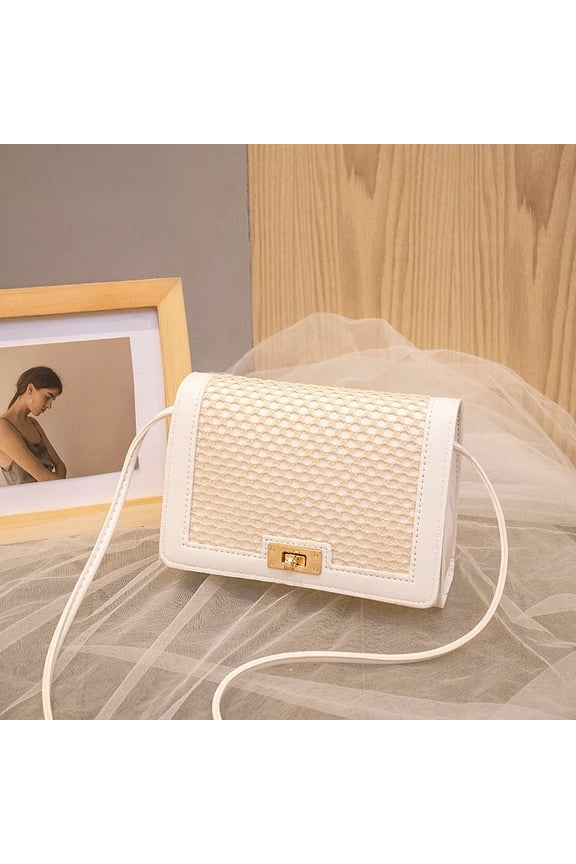 Small Purse, Crossbody Bag for Women, Clutch Handbag Shoulder Bag with Chain Strap, Designer Trendy Lady Wallet