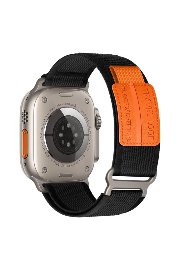 Compatible with Apple Watch Ultra/2nd Band 49mm 45mm 44mm 42mm 40mm 38mm,Soft Sport Loop Adjustable Wristbands Replacement Strap for Apple Watch Band iWatch Ultra Series 9/8/7/6/5/4/3/2/1/SE