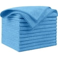 thumbnail image 1 of AIDEA Microfiber Cleaning Cloth Blue 10PK, Microfiber Towels for Cars, Premium Car Cloths, Dusting Cloth Lint Free Cleaning Rags for SUVs, House, Kitchen, Window, Workshops,12×12", 1 of 7