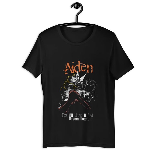 AIDEN House By The CemeteryRip Goth Punk Emo Band TShirt