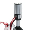 thumbnail image 1 of AIDUCHO Electric Wine Aerator Pourer, Portable One-Button Wine Decanter and Wine Pourer Multi-Smart Automatic Filter Wine Dispenser for Red and White Wine,Silver, 1 of 8