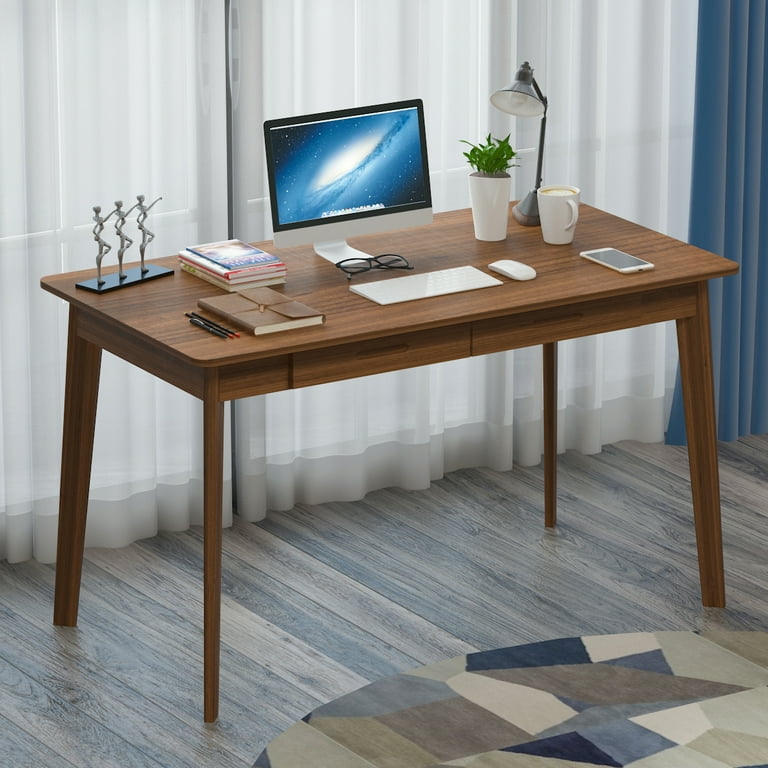 Simple brown desk deals