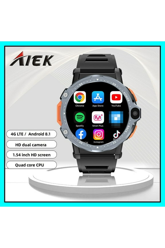 PG999 4G Smart Watch Android 8.1 Smartwatch 2G RAM 16G ROM Support SIM Card GPS WiFi Camera Smartwatch Men Women Clocks