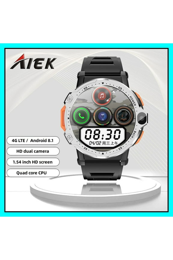 PG999 4G Smart Watch Android 8.1 Smartwatch 4G RAM 64G ROM Support SIM Card GPS WiFi Camera Smartwatch Men Women Clocks