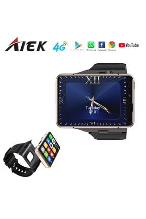 S999 4G LTE Smart Watch For Playing Games MTK6761 Quad Core 4GB RAM 64GB ROM Smartwatch Phone 2.88" Large Square Screen Watch 2300mAh Android 9.0