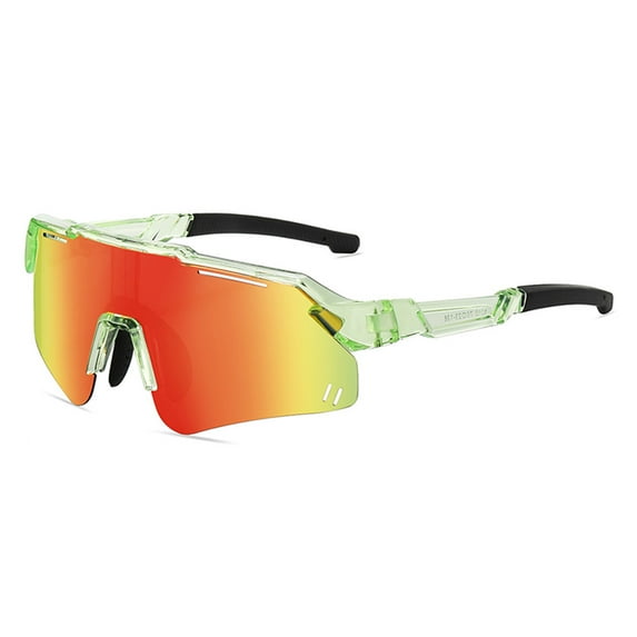 AIELBRO Kids Sports Sunglasses for Boys Girls Children Age 3-13 Half Frame UV400 Baseball Cycling Softball Glasses