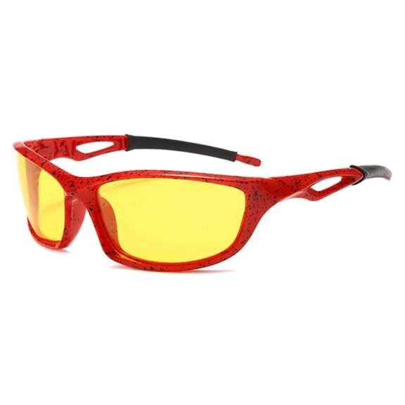 AIELBRO Polarized Night Vision Cycling Glasses for Men Women Driving Eyewear Reduce Glare and Enhance Vision