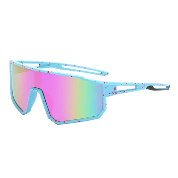 AIELBRO Youth Baseball Shield Polarized Sunglasses Teens Cycling Softball Lightweight Sports Shades for Kids Boys Girls Women