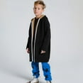 thumbnail image 1 of AIEOTT Boy's Casual Sherpa Hoodie Fleece Lined Zip Up Warm Jacket Kids Winter Zipper Sweater Hooded Coat, 1 of 7