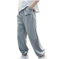 thumbnail image 1 of AIEOTT Boy's Ice Silk Cool Dry Jogger Pants Lightweight Hiking Pants Water Resistant Quick Dry Youth Kids Athletic Running Pants, 1 of 3