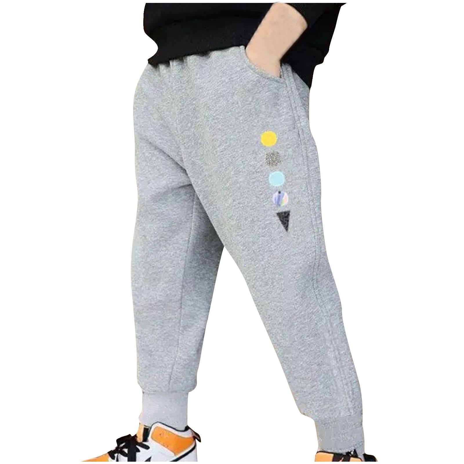 Kids Pants PURE CHAMP Boys' Fleece Sweatpants 3-Pack Athletic