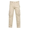 thumbnail image 1 of AIEOTT Men Ripstop Cargo Pants Big and Tall Hiking Pants Cotton Outdoor Pants Casual Lightwieght Pants with Multi Pockets, 1 of 6
