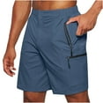 thumbnail image 1 of AIEOTT Quick Dry Gym Shorts Men Lightweight Breathable Shorts Athletic Shorts with Pockets Outdoor Casual Shorts Running Shorts, 1 of 7