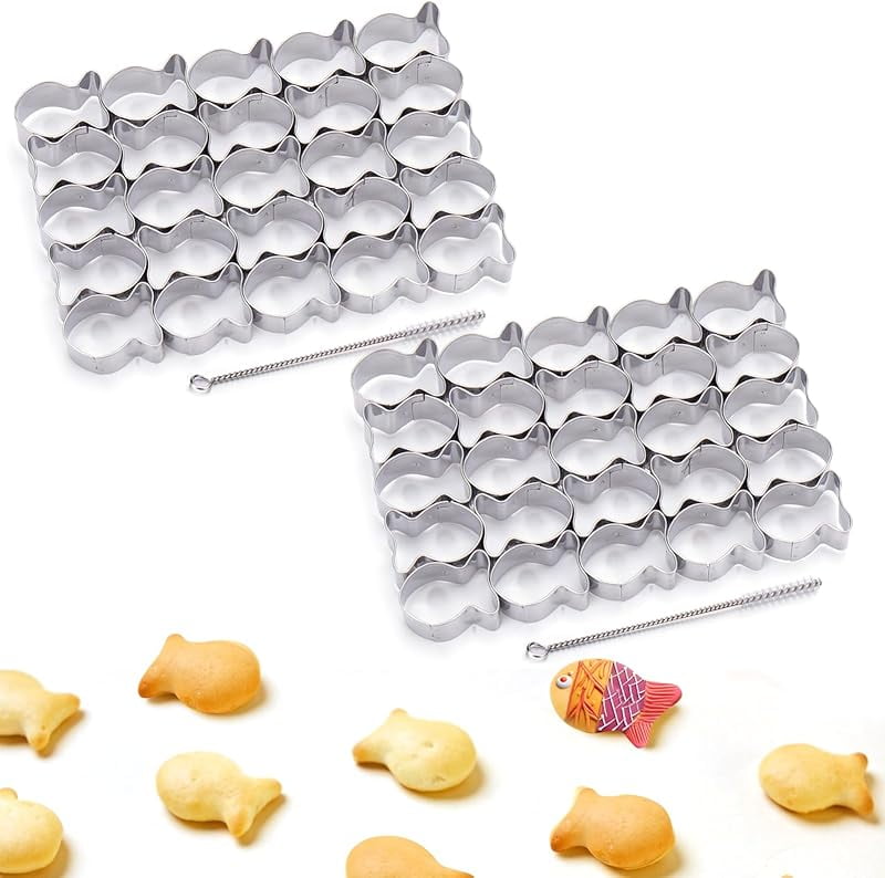 AIERSA Star Cookie Cutter 20 Cavity Small Star Cookie Cutter 1 Inch Aiersa star cookie cutter 20 cavity small star cookie cutter 1 inch