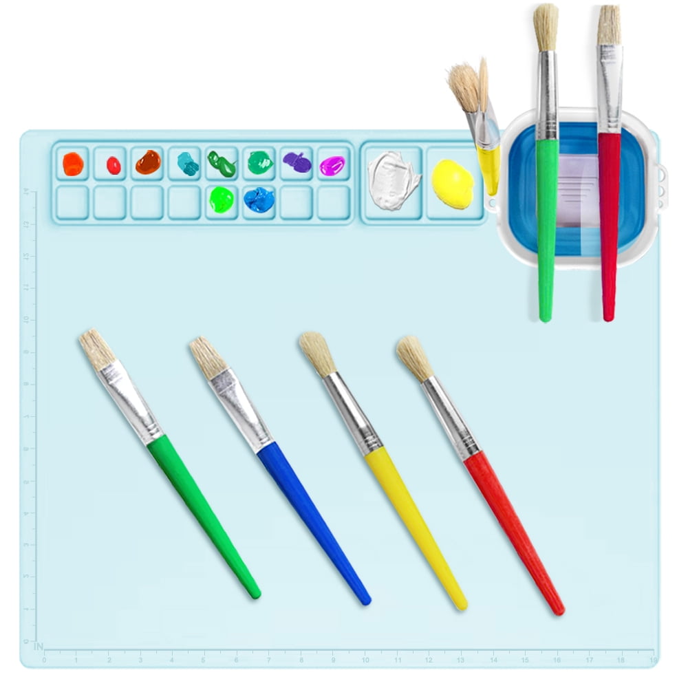 AIFUDA Silicone Craft Mat, Silicone Mat for Resin Casting, Silicone Painting Mat Nonstick Drawing Boards for Craft Enthusiast