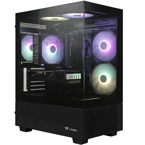 AIGAMEPC Gaming PC Computer Desktop, i7 4790, GTX 1050 Ti 4GB, 16GB DDR3, 512GB M.2 SSD, 550W 80PLUS Bronze PSU, WiFi 5, RGB Fan x5, Windows 11 Home
