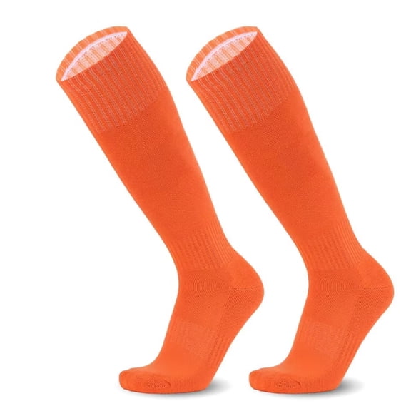 AIGIA 1 Pair Football Sports Socks Long Knee Cotton Kids Basketball Stockings Soccer Baseball Adults Children Socks
