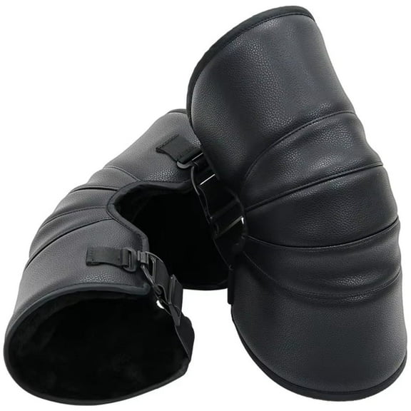 AIGIA 1 Pair Motorcycle Knee Pads Winter Windproof Knee Warmers Electric Bikes Thickened Knee Protection