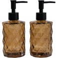 thumbnail image 1 of AIGIA 2 Pack Glass Soap Dispenser, 13.5 Ounce Kitchen Soap Dispenser for Bathroom, Hand Soap, Dish Soap, 1 of 10
