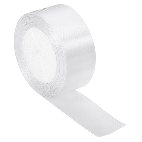 AIGIA 25 Yards Satin Ribbons,1.5 inch Fabric Ribbon Silk Ribbon Embellish Ribbon Rolls, Wide Ribbons Perfect for Crafts, Hair Bows, Gift Wrapping, Wedding Birthday Party Decoration DIY Craft