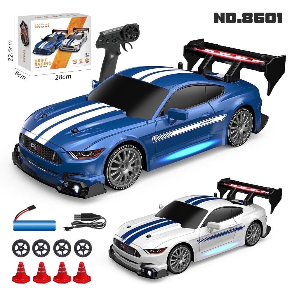 AIGIA 30KM/H RC Drift Car 1/24 2.4GHz 4WD Remote Control Sport Racing On-Road Vehicle