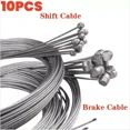 thumbnail image 1 of AIGIA 5/10Pcs 2 Meters Bicycle Bike Brake Cables Shift Cables Road Brake Cables Stainless Steel Front Rear Inner Wire, 1 of 1