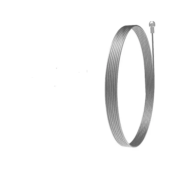 AIGIA 5/10Pcs 2 Meters Bicycle Bike Brake Cables Shift Cables Road Brake Cables Stainless Steel Front Rear Inner Wire