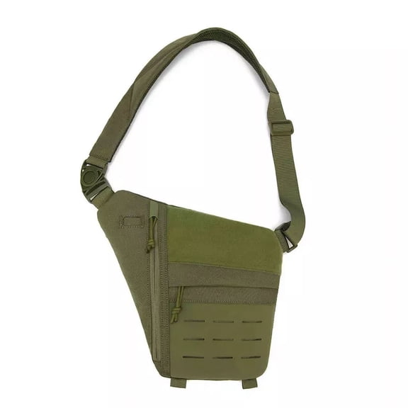 AIGIA Anti-theft Multifunctional Shoulder Chest Bag For Male Tactical Outdoor Running Travel Bag