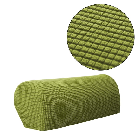 AIGIA Armrest Cover Stretch Arm Cover Elastic Anti-Slip Armchair Slipcovers Furniture Armrest Protector for Couch (2/4PCS)