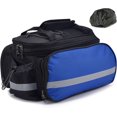 thumbnail image 1 of AIGIA Bike Rear Pannier Bag Waterproof 27L Large Capacity Multi-Function Bicycle Rack Rear Carrier Bag Storage Bag, 1 of 9