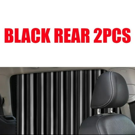AIGIA Car Side Window Sun Shades Magnetic Black 2 Pcs Covers Blinds Curtains Auto Accessories Sunshades ﻿